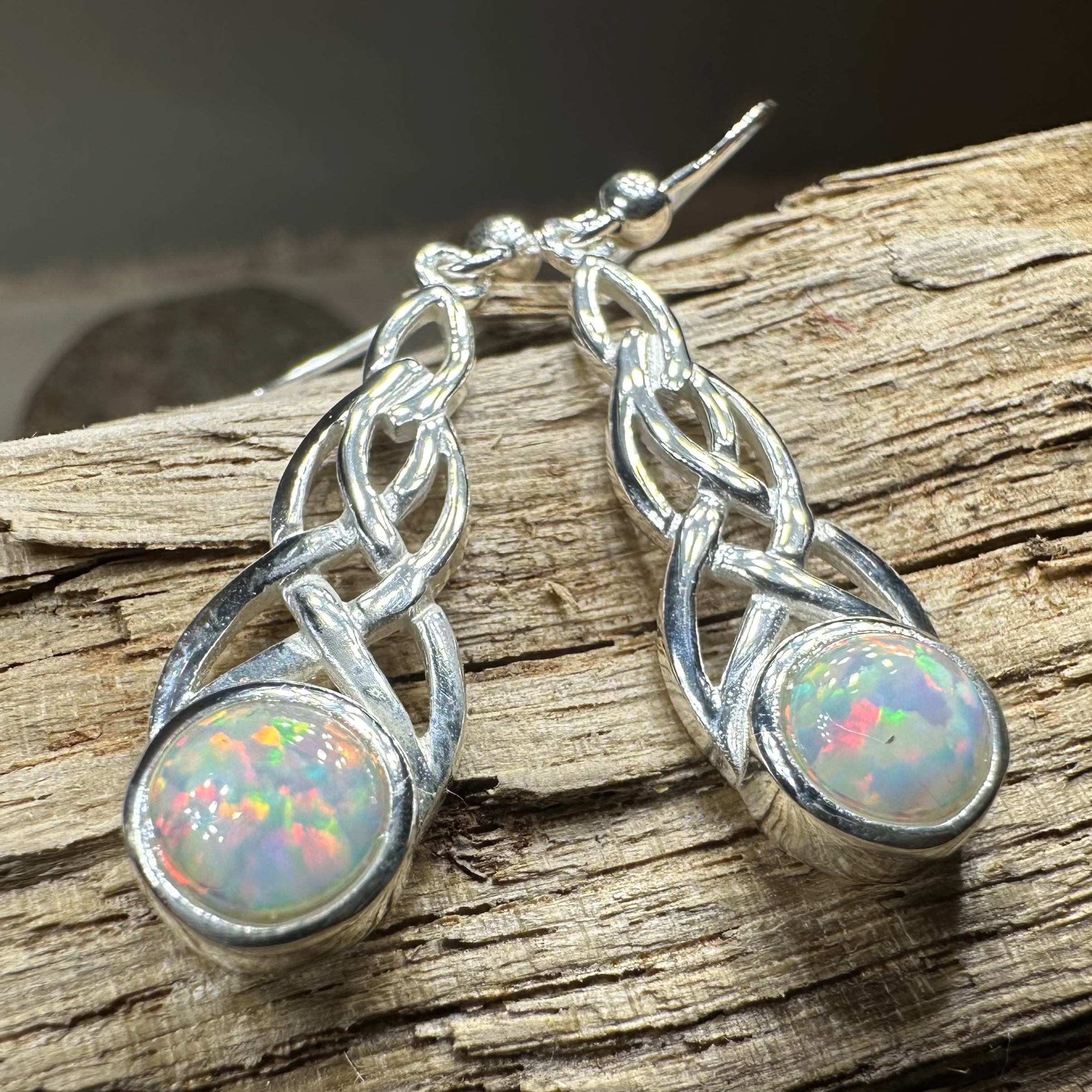 Muriel Trinity Knot Earrings