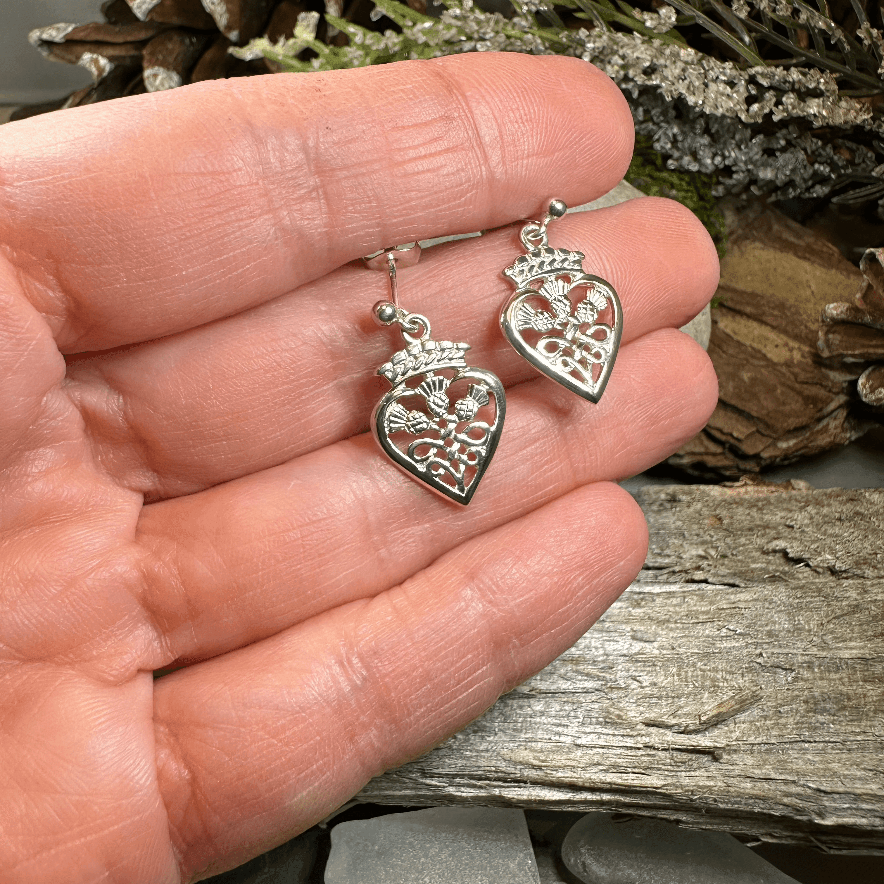 Heirloom Luckenbooth Earrings - 