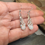 Muriel Trinity Knot Earrings