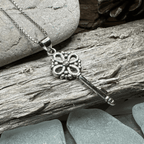 Adele Celtic Key Necklace - 18