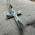 Petite Silver Celtic Cross Necklace