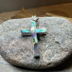Petite Silver Celtic Cross Necklace
