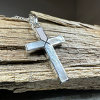 Petite Silver Celtic Cross Necklace