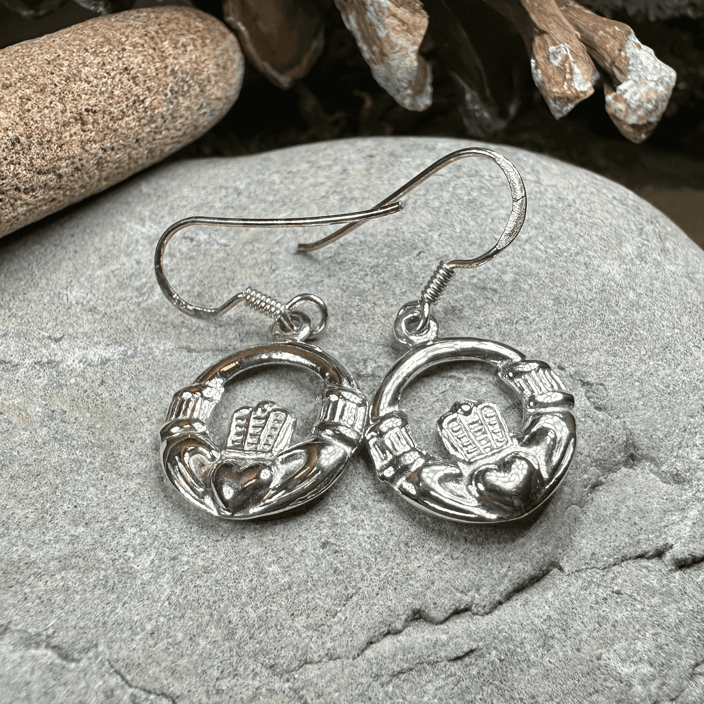 Celtic Claddagh Earrings - 