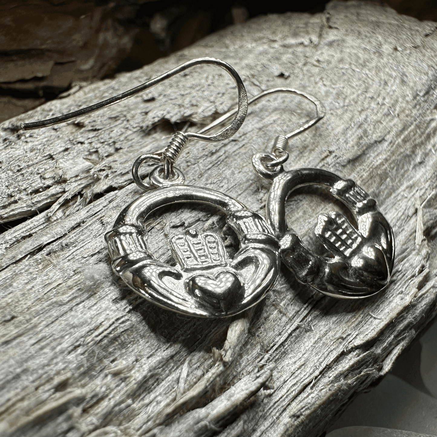 Celtic Claddagh Earrings - 