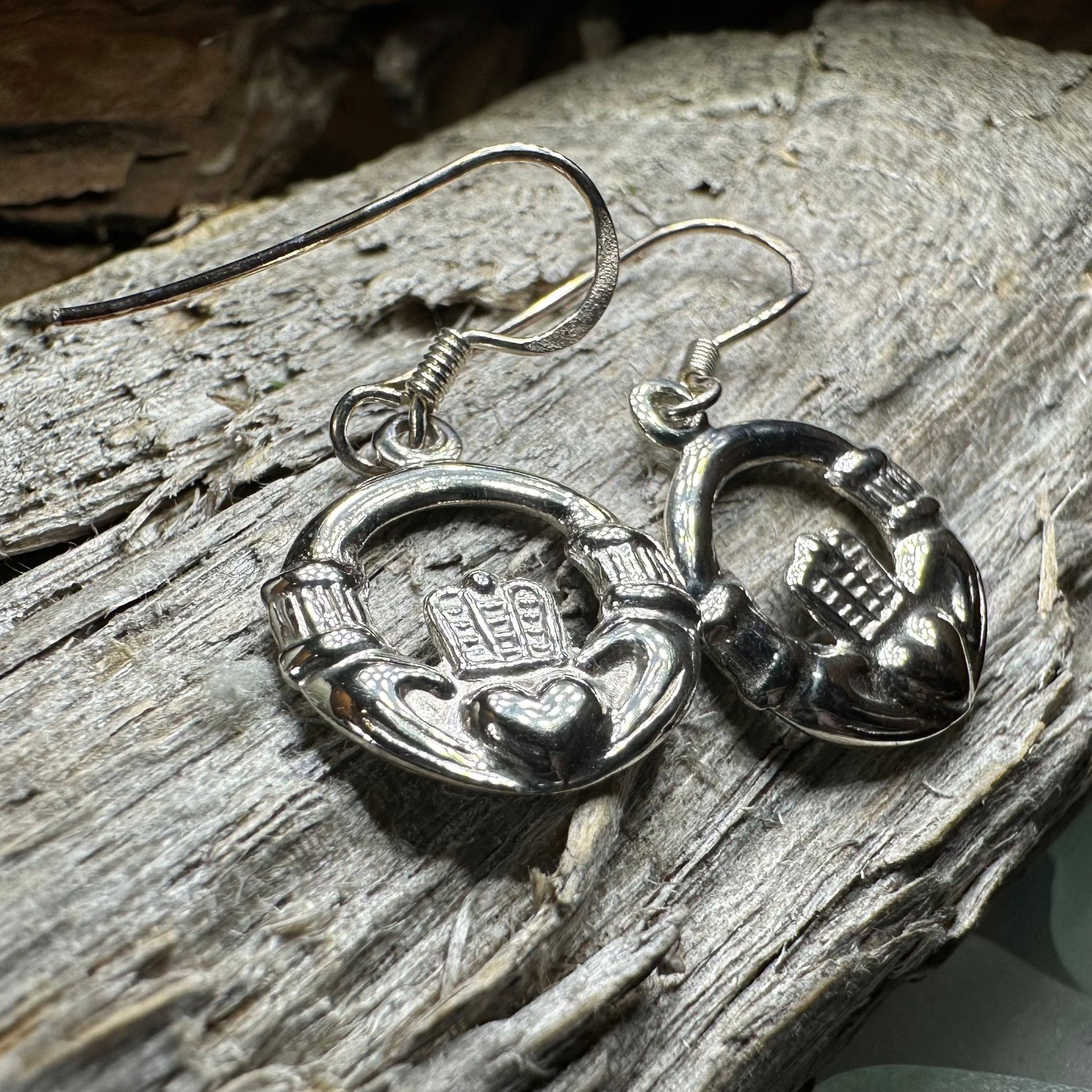 Celtic Claddagh Earrings