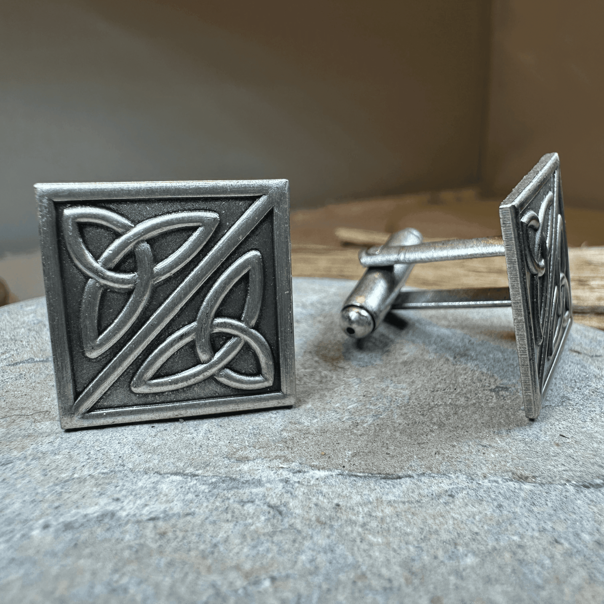 Trinity Knot Cuff Links - 