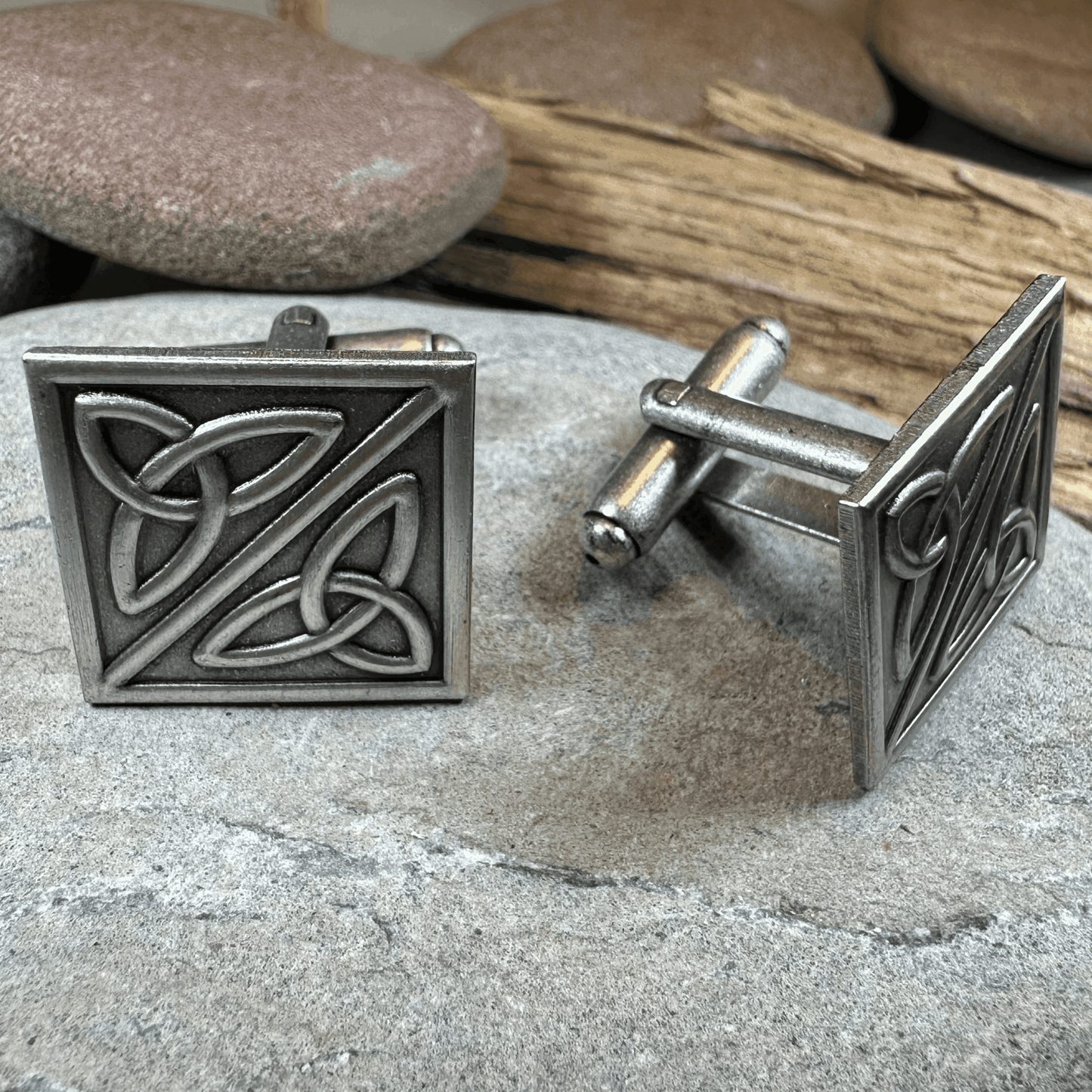 Trinity Knot Cuff Links - 