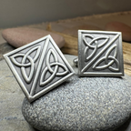 Trinity Knot Cuff Links