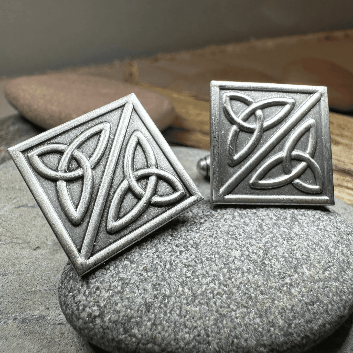 Trinity Knot Cuff Links - 