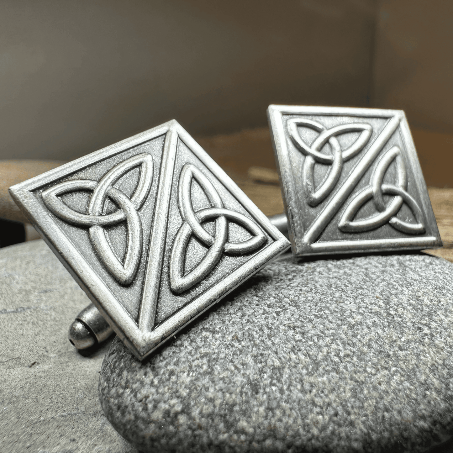 Trinity Knot Cuff Links - 