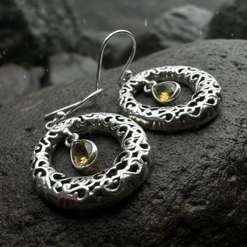 Celtic Spring Celtic Knot Earrings