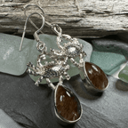 Seychelles Crab Earrings - Teardrop