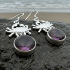 Seychelles Crab Earrings