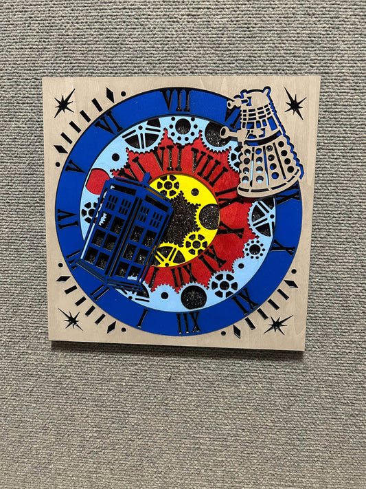 Doctor Who Tardis v. Dalek - 