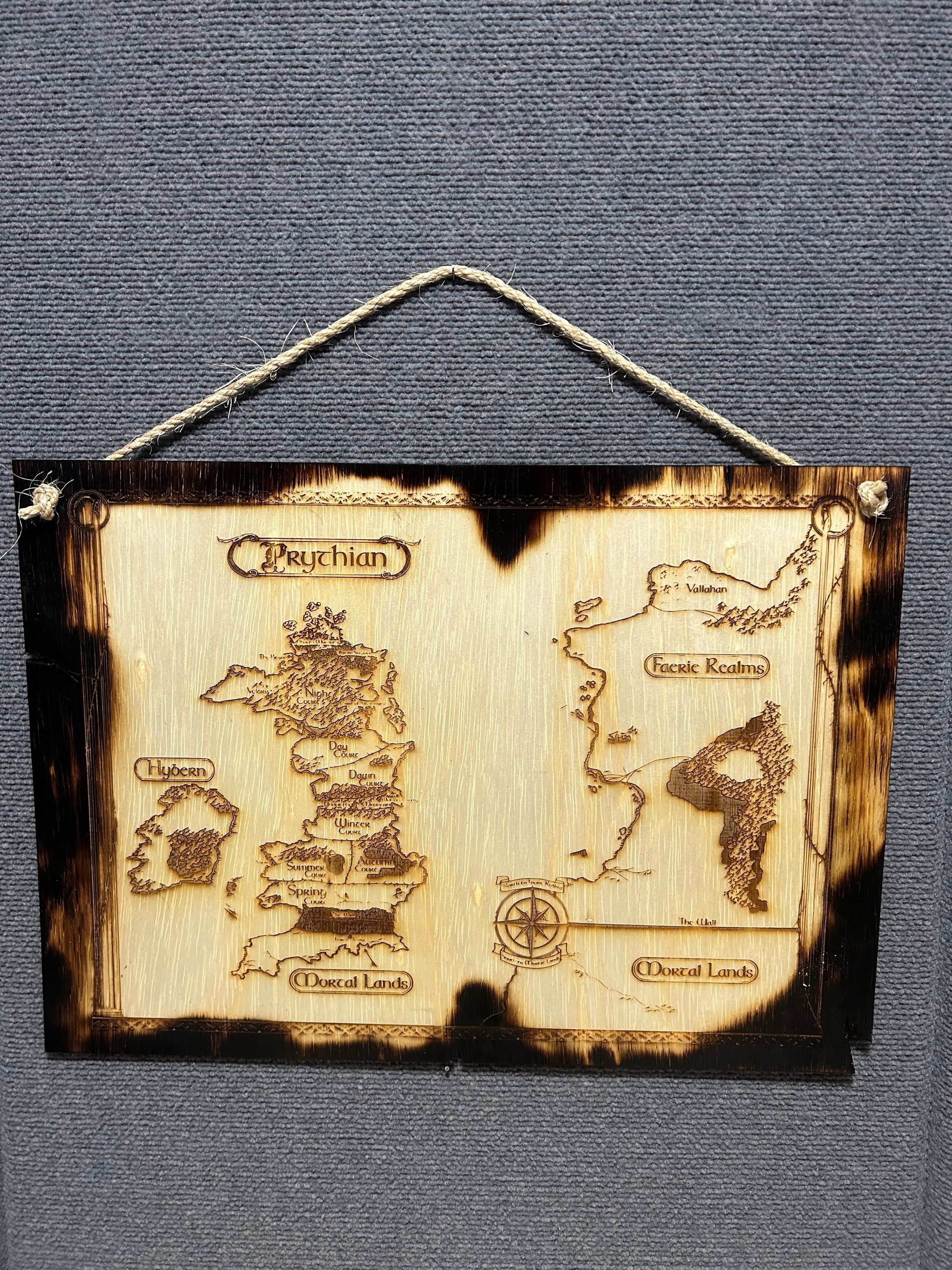 Court of Thorns and Roses Map - MED