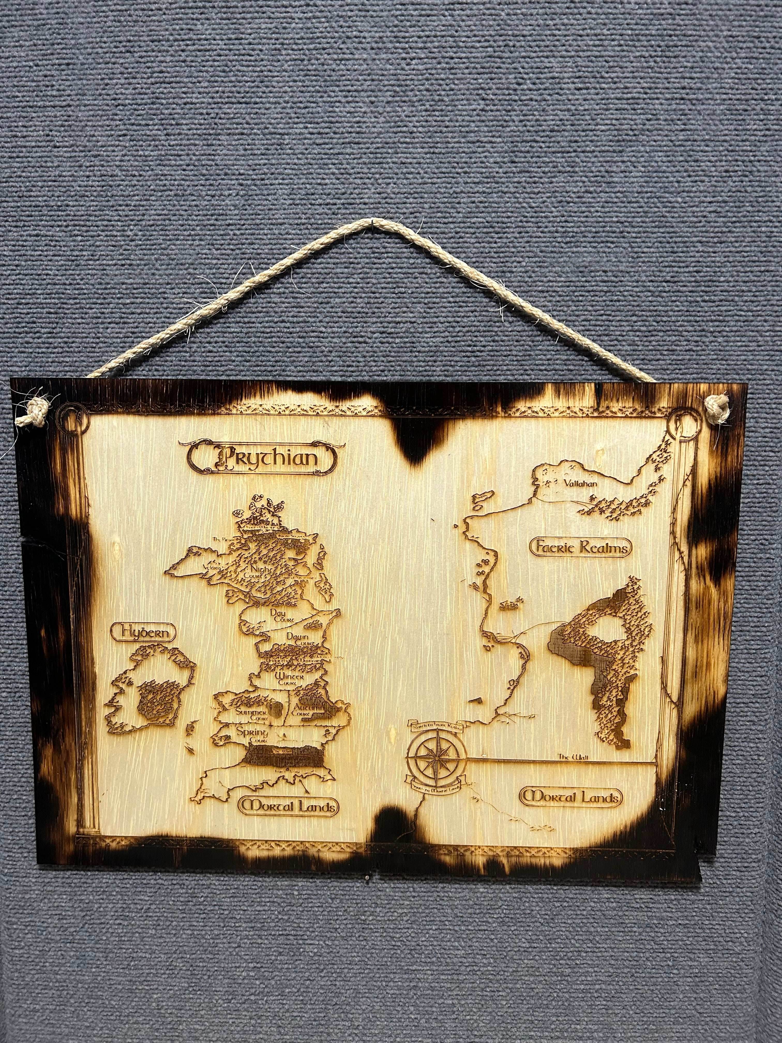Court of Thorns and Roses Map - MED