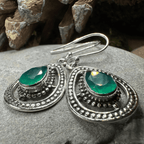 Arela Celtic Goddess Earrings - Moonstone