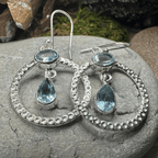 Briallen Gemstone Earrings - Amethyst