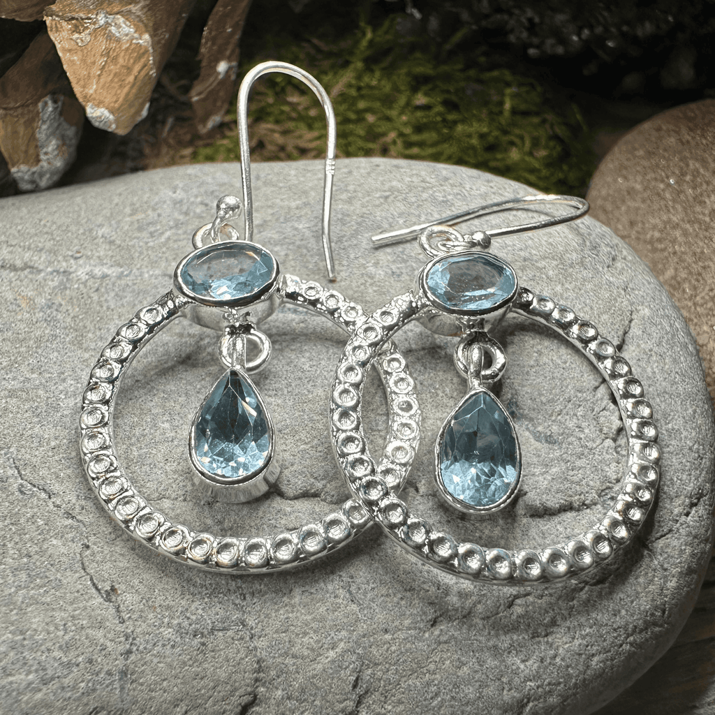 Briallen Gemstone Earrings - Amethyst