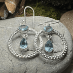 Briallen Gemstone Earrings - Amethyst