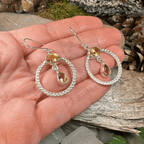 Briallen Gemstone Earrings - Amethyst