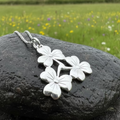 Triple Shamrock Necklace