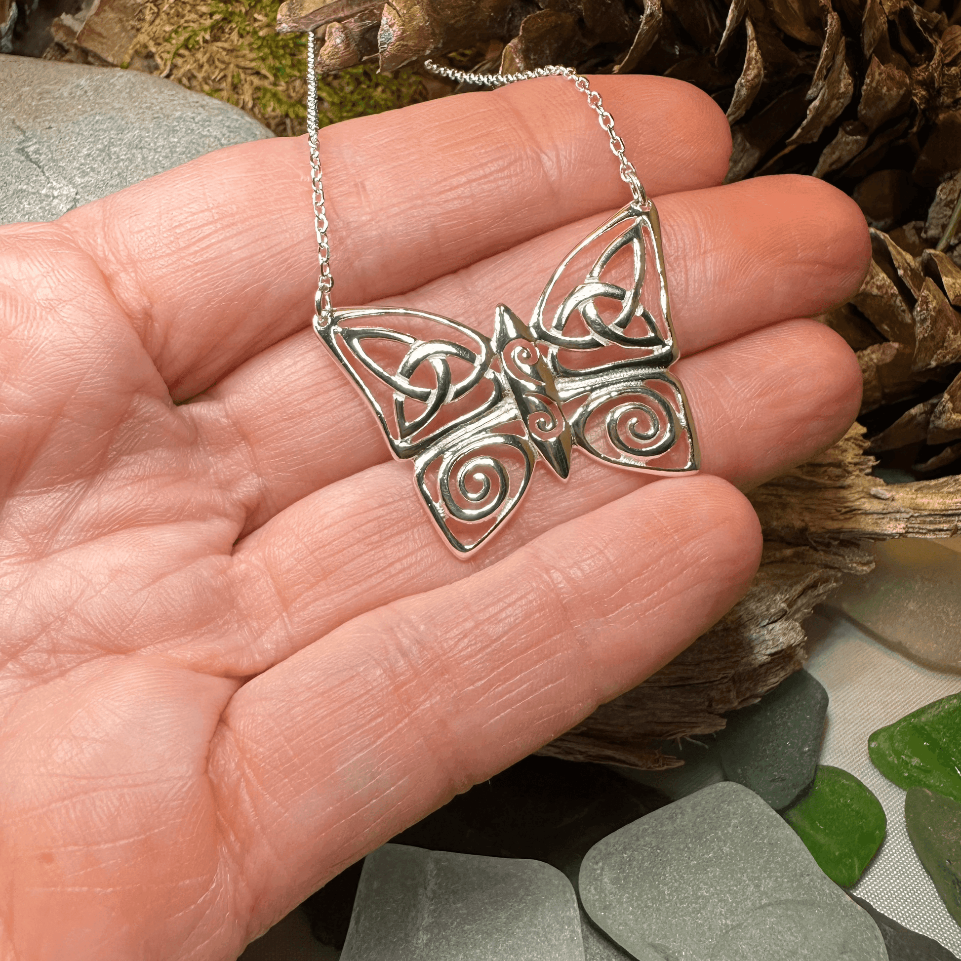 Sireena Butterfly Necklace - 