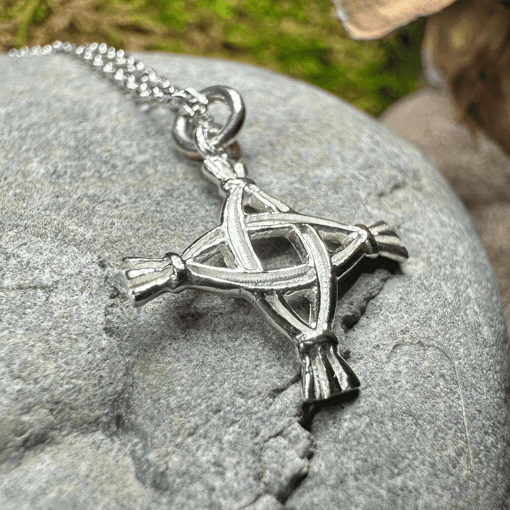 Kildare Saint Brigid's Cross Necklace - 18