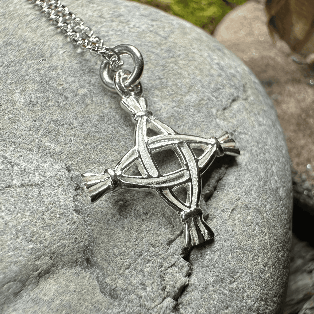 Kildare Saint Brigid's Cross Necklace - 18