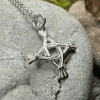 Kildare Saint Brigid's Cross Necklace - 18
