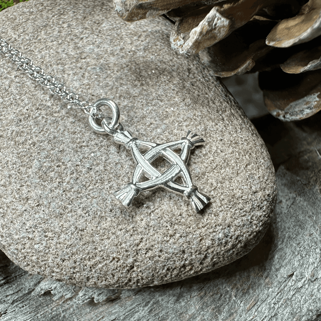 Kildare Saint Brigid's Cross Necklace - 18