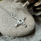 Kildare Saint Brigid's Cross Necklace - 18