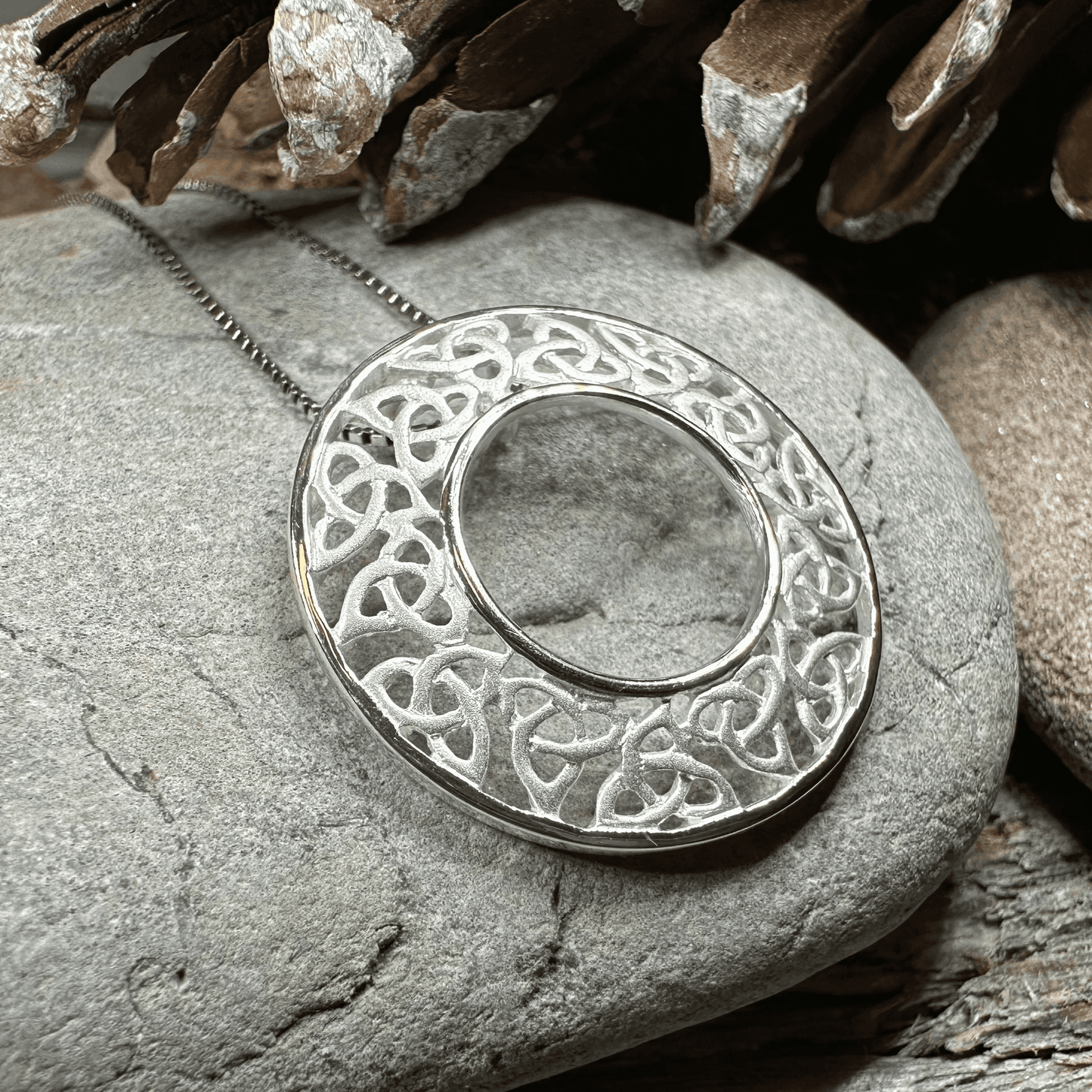 Forever Celtic Knot Necklace - 18