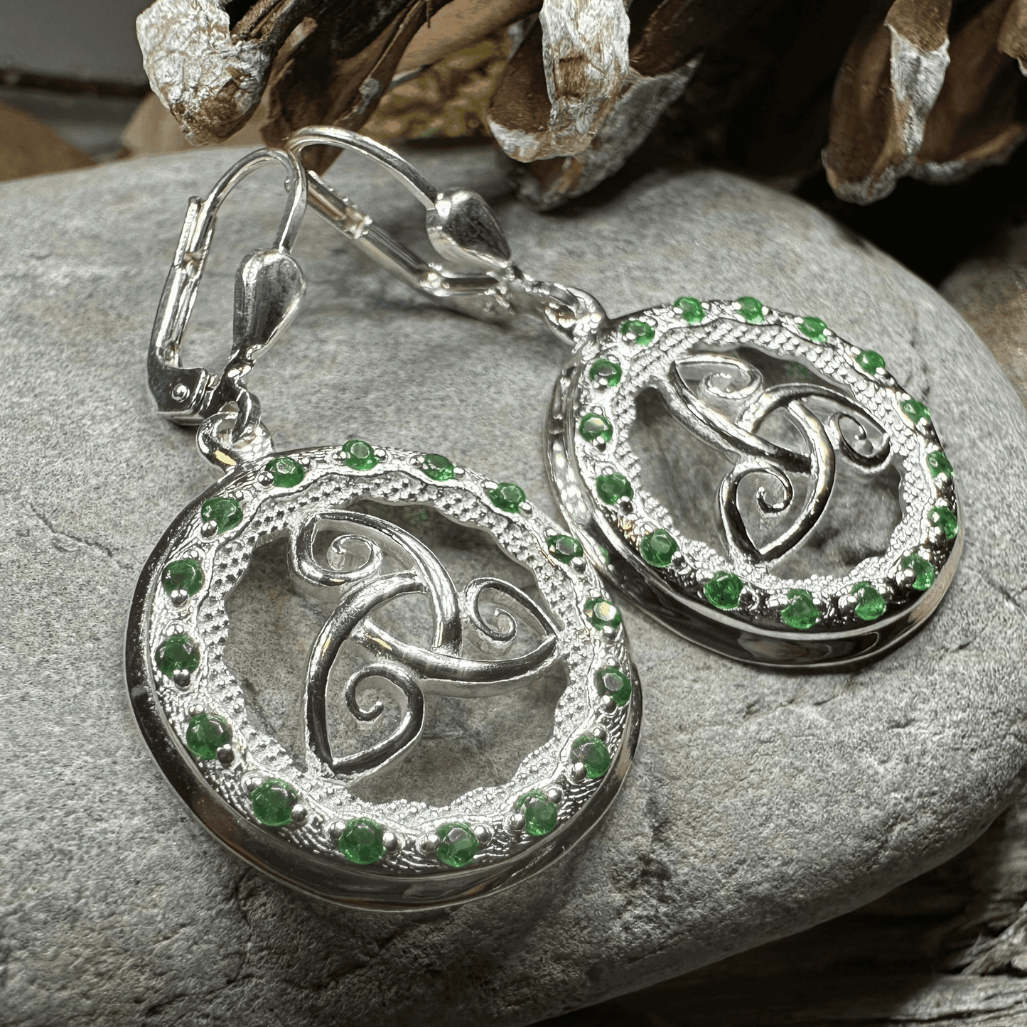 Makailyn Trinity Knot Earrings - 