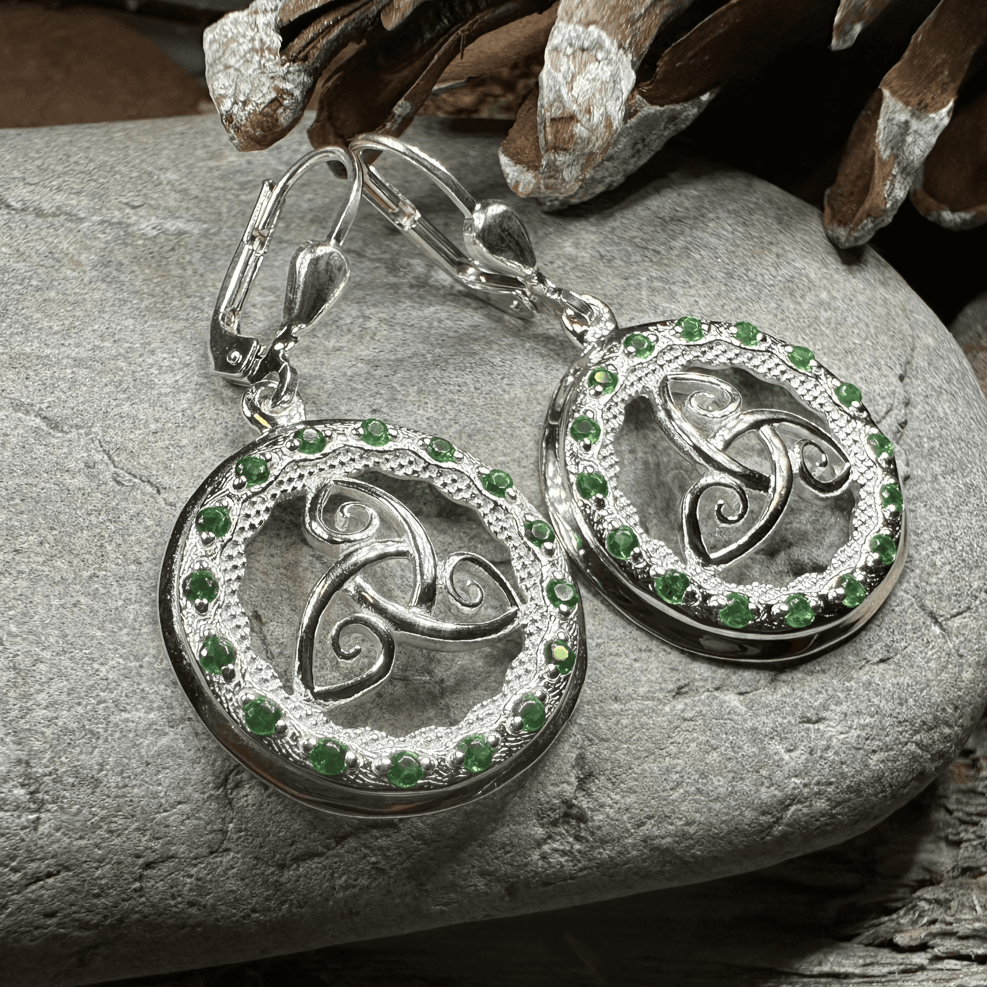 Makailyn Trinity Knot Earrings - 