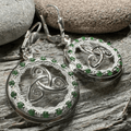 Makailyn Trinity Knot Earrings - 