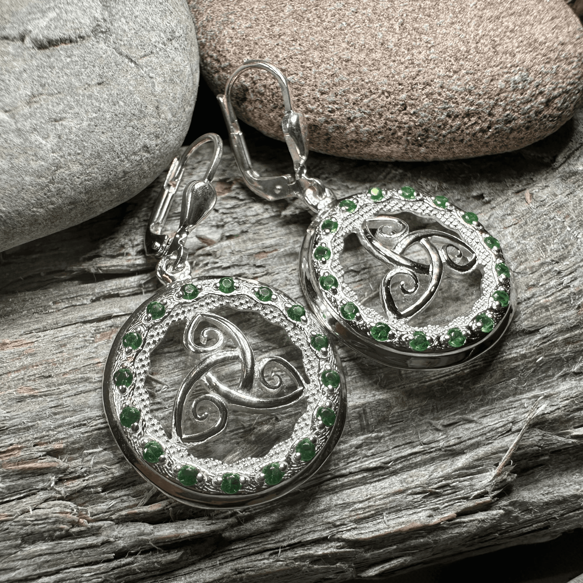 Makailyn Trinity Knot Earrings - 