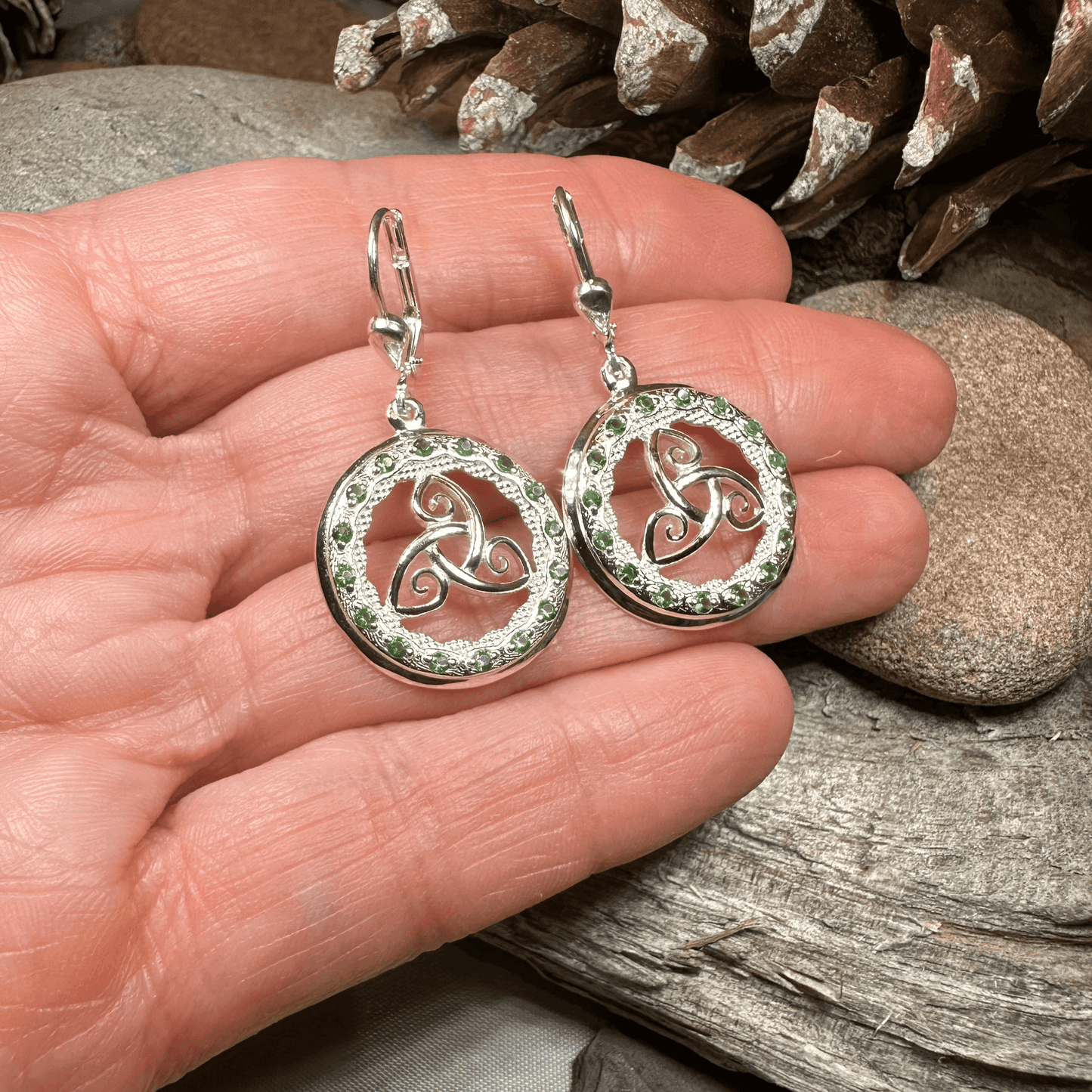 Makailyn Trinity Knot Earrings - 