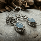 Laidir Celtic Knot Earrings - Moonstone