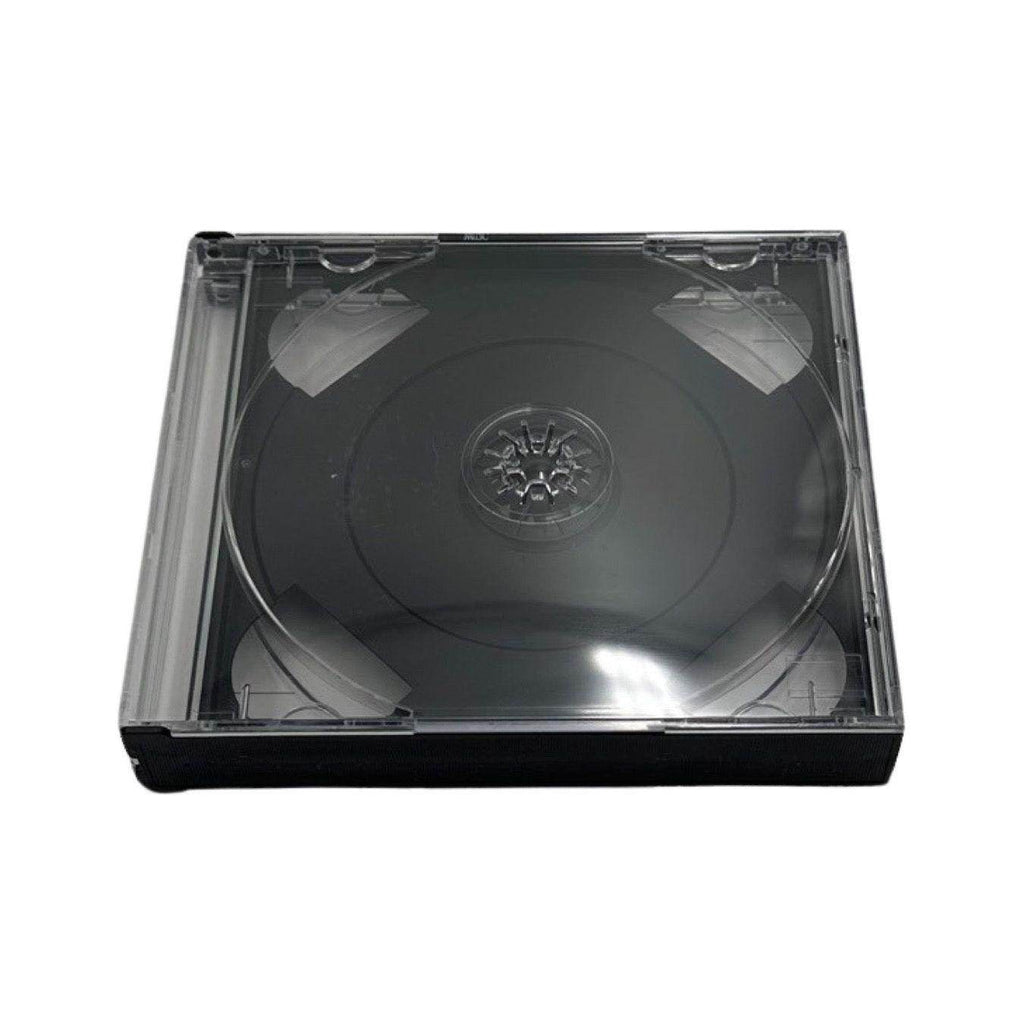 Quad Video Game Clear Replacement Shell Storage Case Playstation, DreamCast, CD's, & PC - 
