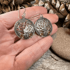 Eden Tree of Life Citrine Earrings - Citrine