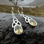 Hellena Trinity Knot Earrings