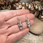 Hellena Trinity Knot Earrings - Topaz