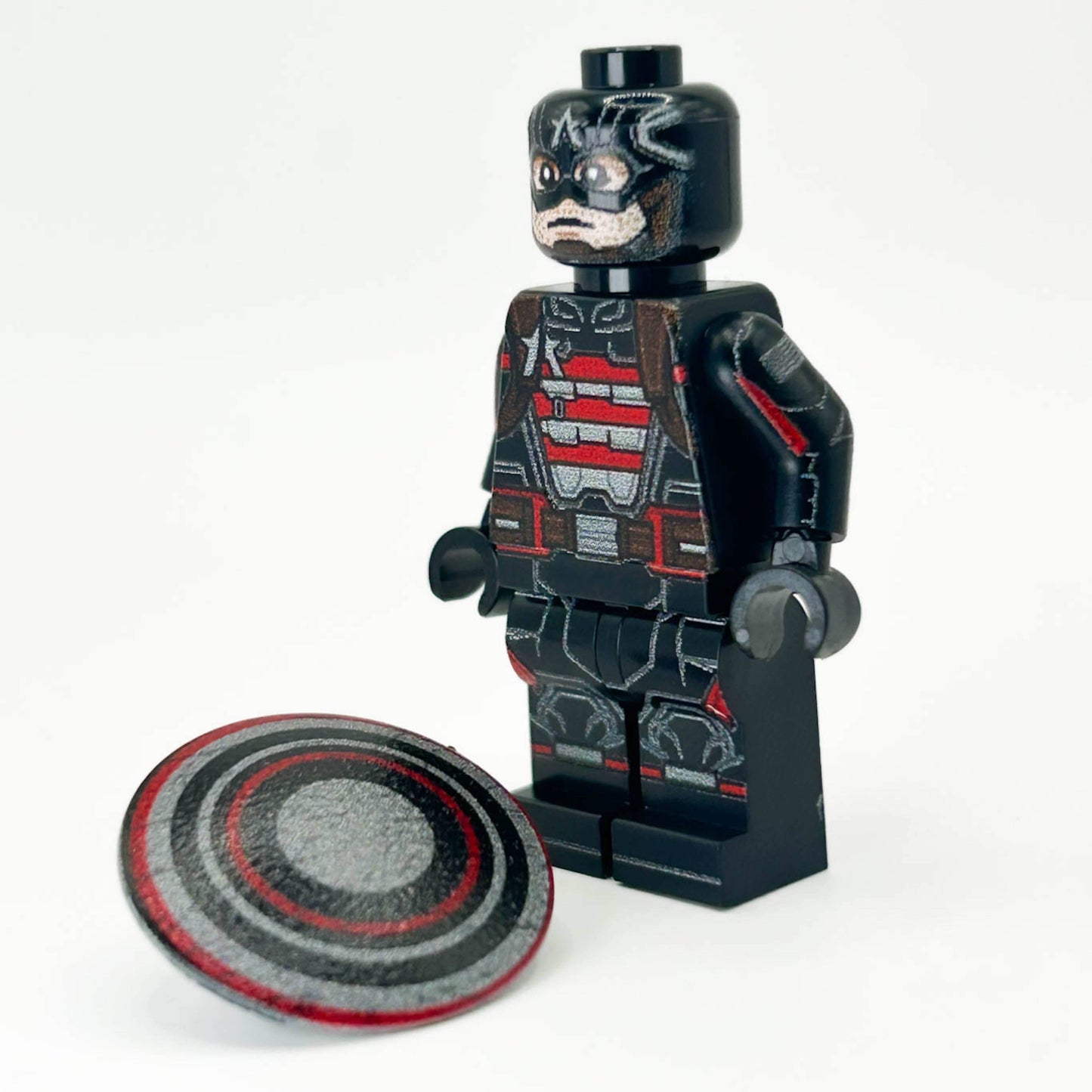 US AGENT Minifig made using LEGO parts - B3 Customs - 