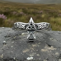 Soar Celtic Raven Ring