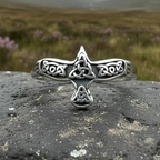 Soar Celtic Raven Ring