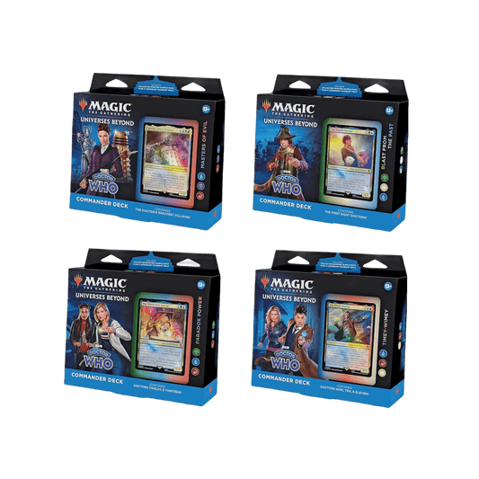 Universes Beyond: Doctor Who Single Commander Deck | MTG | New - Timey Wimey