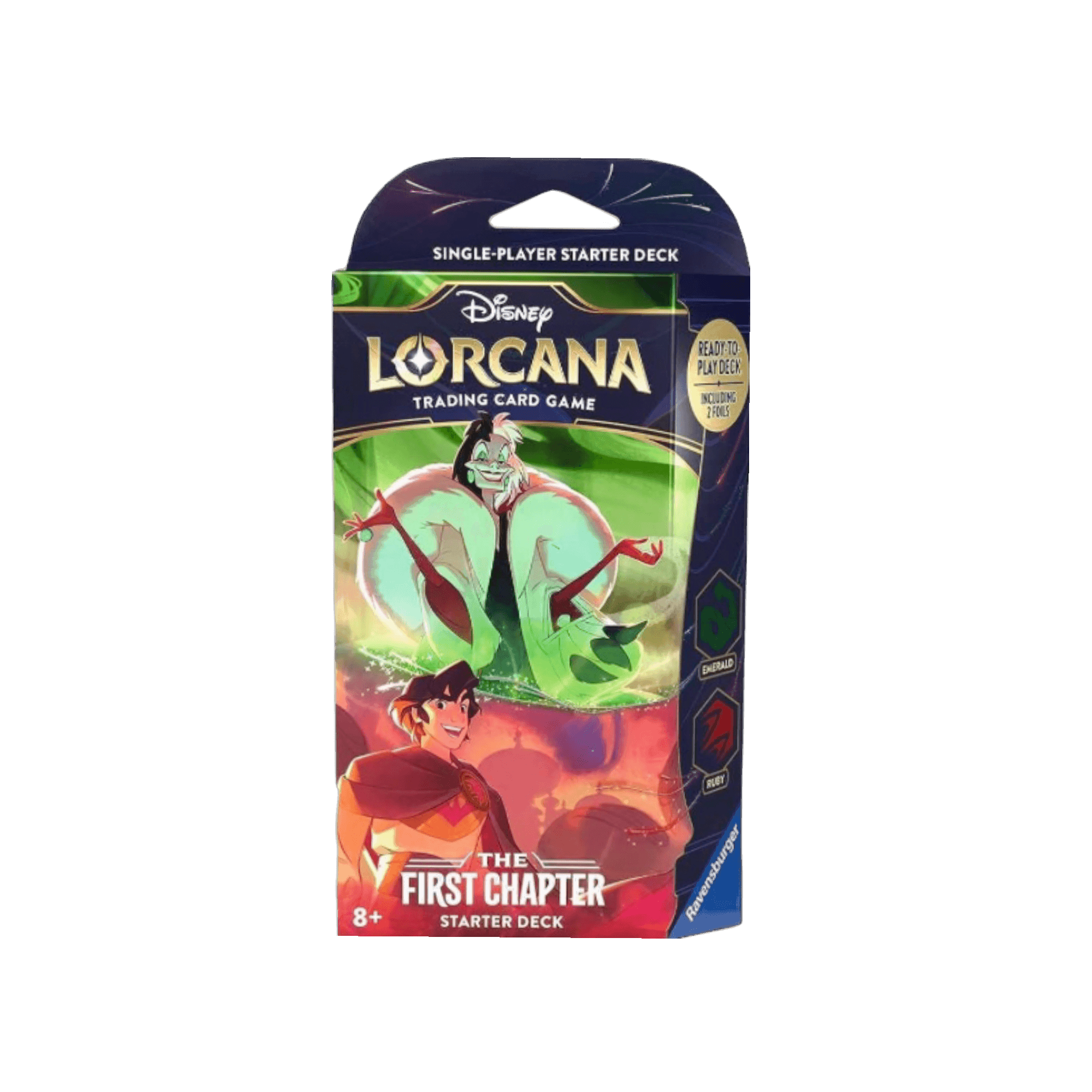 The First Chapter Starter Decks | Lorcana | New - Ruby & Emerald
