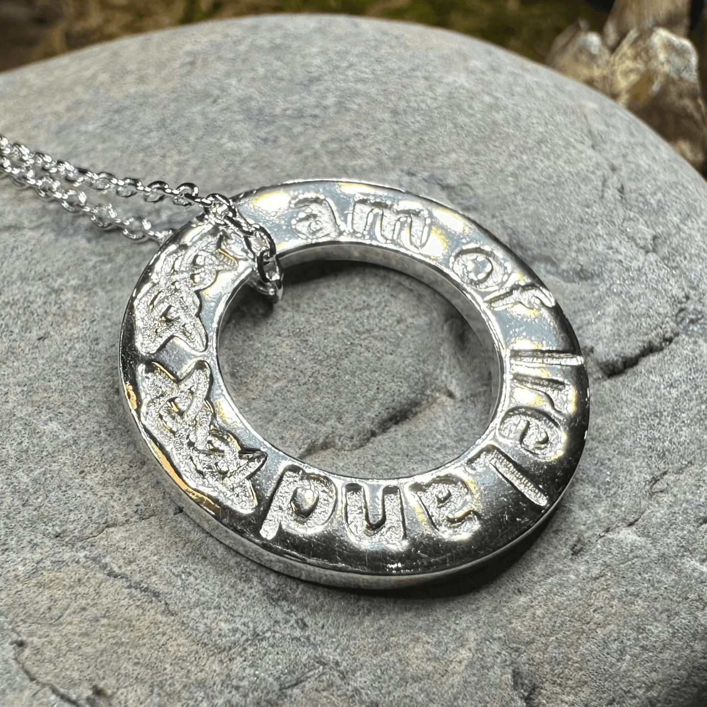 I Am Of Ireland Gaelic Necklace - 18